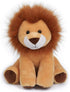 Apricot Lamb Toys Plush Brown Roar Lion Stuffed Animal Soft Cuddly (9 Inches, Brown Lion)