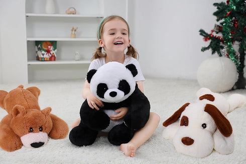 5lb, 24in Weighted Panda Stuffed Animals Weighted Panda Plush for Kids Adults Boys Girl, Cute Plushies Soft Pillow Toy