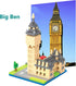 10 in 1 Mini City Architecture Building Blocks Set, 4500pcs World Famous Models DIY Gift