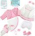 Milidool Lifelike Reborn Baby Dolls Girl - Realistic Silicone Baby Doll Gift Set
