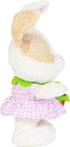 10" Cuddle Barn Animated Easter Bunny Plush - Bouncing Buttercup | Musical Dancing Rabbit with Strawberry Bag |