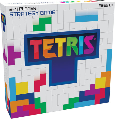 Buffalo Games Tetris - Strategic Puzzle Game for Family or Adult Game Night, Ages 8+, 2 to 4 Players