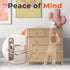12-Pack Furniture Anchors, Anti-Tip Furniture Straps for Baby Proofing, Wall Anchor for Child Safety