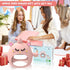 6-12 0-6 Teething Toys for Babies Months, Tinabless Unicorn Never Drop Silicone Teether Designed for Babies Months, Car