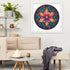 500 Pieces,16.5x16.5 inch Ixfyloop Wooden Puzzles for Adults Wooden Puzzles, Mandala Puzzle Wood Jigsaw Puzzles Unique