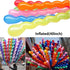 100Pcs 40 Inches Latex Spiral Balloons for Birthday Party, Assorted for Boys and Girls