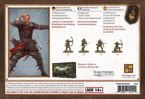 CMON A Song of Ice and Fire Tabletop Miniatures Game - Stormcrow Archers Unit Box (Multilingual Edition)