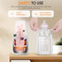 HyAdierTech 8-in-1 Baby Bottle Warmer, Fast Baby Milk Warmer with Timer, Baby Milk Warmer with Digital Display, Night