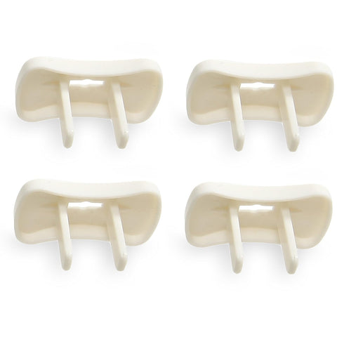 Metal Anti Tip Furniture Kit, 4 Pack Silver Anchors for Baby Proofing, TV Safety Straps & Earthquake Straps
