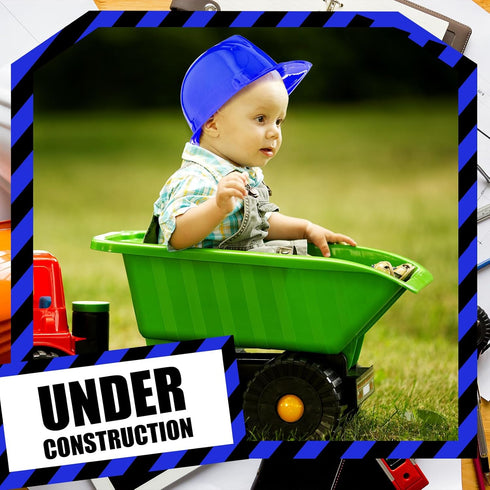 Haysandy 60 Pcs Plastic Construction Party Hats, Bulk Toy Hats for Kids Ages 3-8, Construction Theme Party Supplies