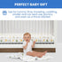 Delta Children 100% Cotton Flannel Baby Receiving Blankets for Girls and Boys – 30x30 Inches (Pack of 4)