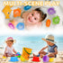 1-3, 13 1-3 6-12-18M+ Bath Toys for Kids Ages Kids Bath Toys with Floating Boats, Bathing Spoon Shower, PCS Bathtub Toy