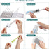 7 1 Baby Bottle Brush, in Travel Bottle Cleaner Kit with Soap Dispenser, Bottle Drying Rack, Dishcloths, Portable