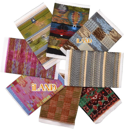 1/12 3 12 6 3.8 (2pcs iLAND Miniature Dollhouse Accessories of Carpet for Dollhouse Furniture on Scale and - Dolls