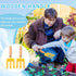 Motionchic 8" Gardening(48 Kids Gardening Tools, Metal Beach Sandbox Digging Toys with Wooden Handle, Including Shovel