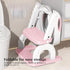 WAAYAA 2 1 in Potty Training Seat with Ladder for Toddler, Upgraded Adjustable Height Potty Training Toilet Splash