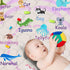 71" 79" Baby Play MatThick Soft X Playpen mat, Non-Slip and Machine Washable Baby Play Mats for FloorCrawling Mat