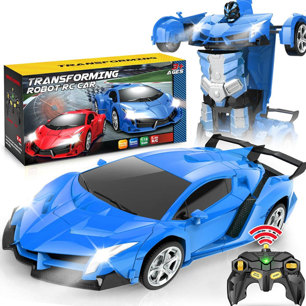 Dolanus Remote Control Car - Transform Robot RC Cars, Toys for Ages