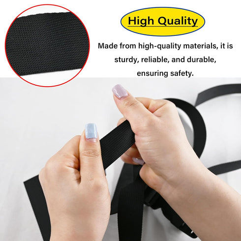 LiXiongBao 2-Point Harness Straps Belt for Child High Chair,Adjustable Harness Straps Replacement Strap for High