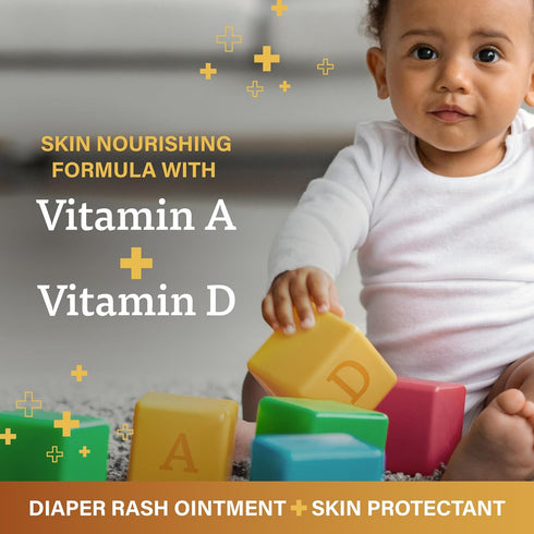 1.5 Packaging A+D Original Diaper Rash Ointment, Baby Skin Protectant with Lanolin and Petrolatum, Seals Out Wetness