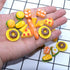 Miniature Food Drink Bottles Pretend Play Kitchen Game Party Toys (10 Bottles + 10 Random Foods)