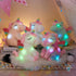 Girls,12'' Athoinsu Rainbow Musical Light up Unicorn Stuffed Animal Soft Furry Plush Toy with LED Night Lights