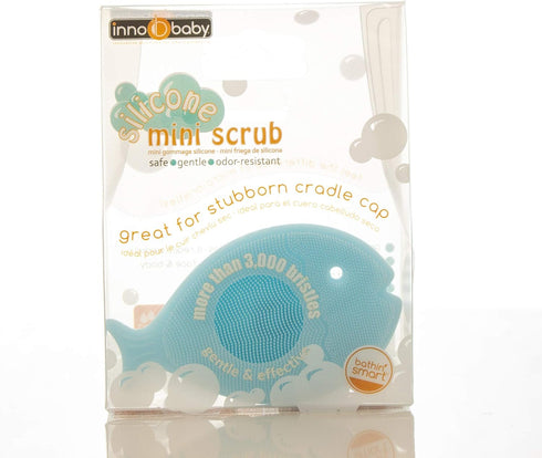 Innobaby Bathin Smart Silicone Cradle Cap Brush for Baby, 2 Pack, Essential for Dry Skin & Eczema, Gentle Exfoliator
