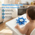 1 Baby Suction Spinner Toys for Bathtub, Silicone Toddler Bath & High Chair Toys for Year Old Boy/Girl Birthday Gift