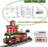 Classic Train Building Blocks Toys, 583 Pieces STEM Learning Construction Toys for Boys and Girls