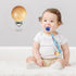 16 Pieces Wood Pacifier Clips Teething Grasping Toy Suspender Clips Natural Beech Wood Holder Charm DIY Accessories