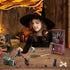 1/12 Set Dollhouse Miniatures Scale Accessories, Wooden Bookshelf Furniture - Magic Bottle&Potion, Witch Frame and Hat