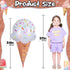 32 Inch Summer Large Ice Cream Balloons Cone Kit, Giant Sweet Ice Cream Sprinkle Foil Balloons, Popsicle Three Scoops