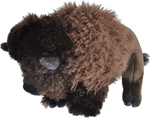 Wild Republic Cuddlekins Bison Plush, Stuffed Animal, 12 Inches, Gift for Kids, Plush Toy, Fill is Recycled Bottles