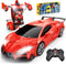 Qumcou Transform Remote Control Car, RC Cars for Boys Age 3-5 6-8,