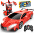 Qumcou Transform Remote Control Car, RC Cars for Boys Age 3-5 6-8,