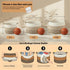 100L Artfeel Large Cotton Rope Basket, Decorative Woven Blanket Storage for Living Room, Boho Toy Storage & Toy Box