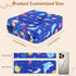 Toddler Booster Seat for Kitchen Chair, Non-Slip Bottom Dining Table Booster Seat with Backrest and Adjustable Straps