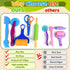 Sets 22pcs Knife,3D Dough Play Tools for Kids, Clay and Dough Accessories for Toddlers with Storage Box, Silicone Mat