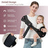 MISSWISDOM Toddler Sling Carrier, Toddler Carrier Sling, Baby Carriers Hip Carriers with Backrest, Lightweight