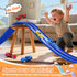 16Ft 2 4 1/64th 3 KETIEE Flex Tracks for Kids: Flexible Race Car Ramp Track with Small Racecars and Suction Cups