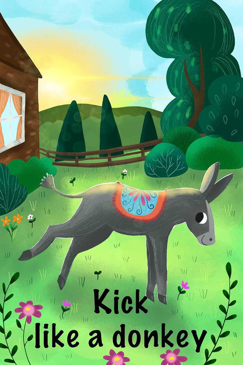 Creative Mango Animal Action Cards - 25 Cards Movement Game for Kids