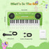 MusicForset 37 3 4 5 6 Upgraded Keys Kids Piano Keyboard Portable Toddler Music Toy Keyboard with Microphone Musical