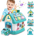 Baby Functional House for 6 to 18 Months, Montessori Toys with Sound, Lights, Music, and Smart Learning Home