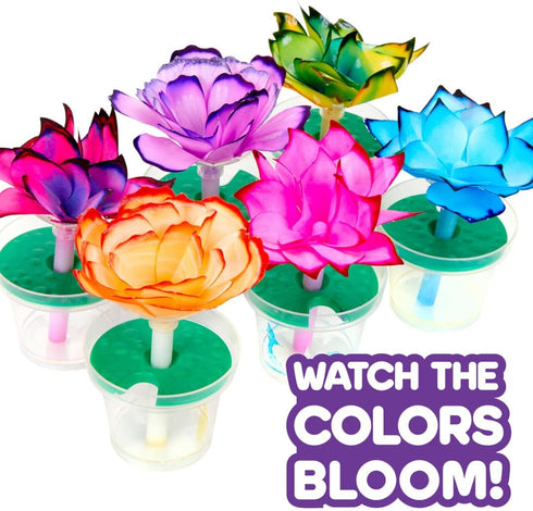 Crayola Paper Flower Science Kit, Color Changing Flowers, Gift for Kids Ages 7-10
