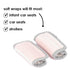 2 Pack Diono Soft Wraps Car Seat Straps, Shoulder Pads for Baby, Infant, Toddler, Reversible Soft Seat Belt Cushion