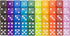 D6 16mm Pack 50 Count Brybelly Bulk Dice for Board Games, Casino Games & Tabletop RPGs - Standard Game Dice - Variety