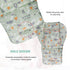 Baby High Chair Cushion, Thick Pad for Wooden High Chair, Dining Chair Liner Mat (Green Forest)
