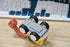 Bulldozer 3 4 5 6 7 D-KINGCHY Construction Vehicle Toys for Toddlers, Press and Go Excavator Drill Truck and Road