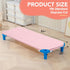 2 23" 51", Pcs Cot Sheets for Daycare, x Pink Daycare Cot Size Sheet with Corner Elastic Loops for Child Boys Girls