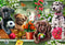 Garden Puppies Jigsaw Puzzle - 100 Piece by Vermont Christmas Company - Perfect for Kids and Seniors